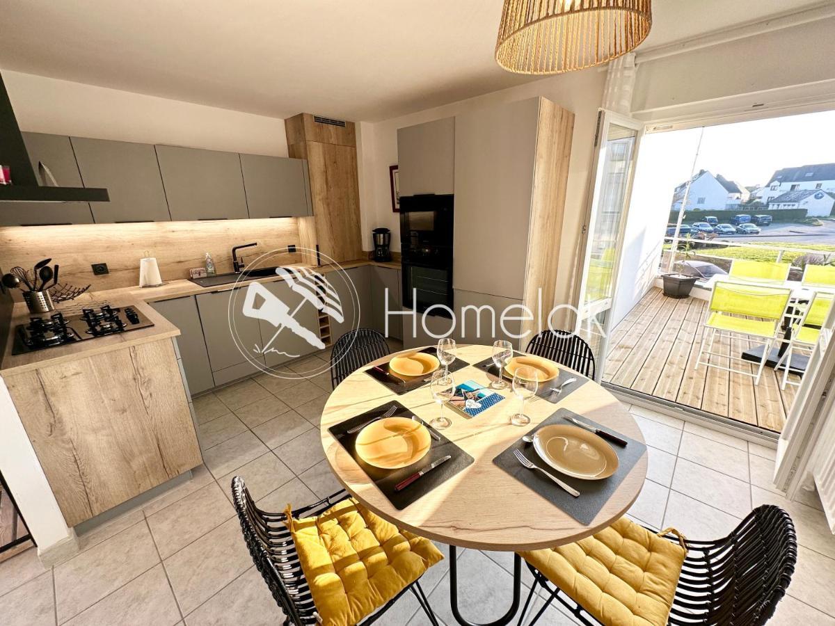 Lovely ! T2 Hyper Cocooning - Terrasse Leilighet Larmor-Plage Eksteriør bilde