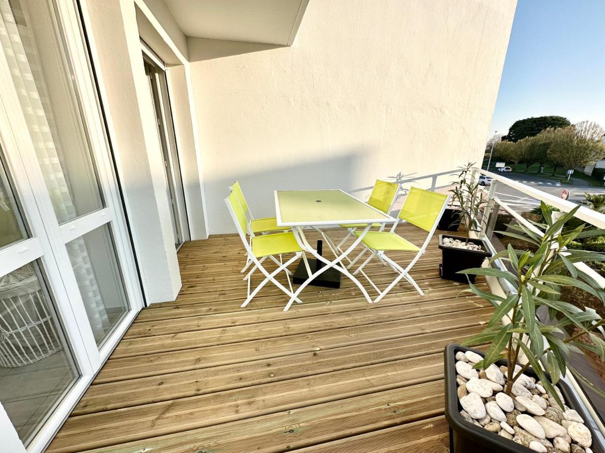 Lovely ! T2 Hyper Cocooning - Terrasse Leilighet Larmor-Plage Eksteriør bilde